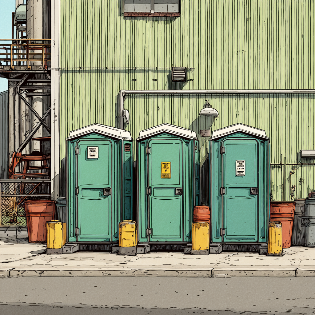 Porta potty planning for industrial needs in 2026