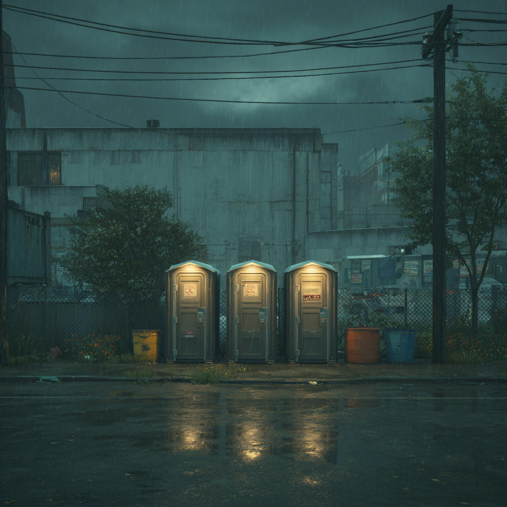 Porta potty rentals for January through March of 2026