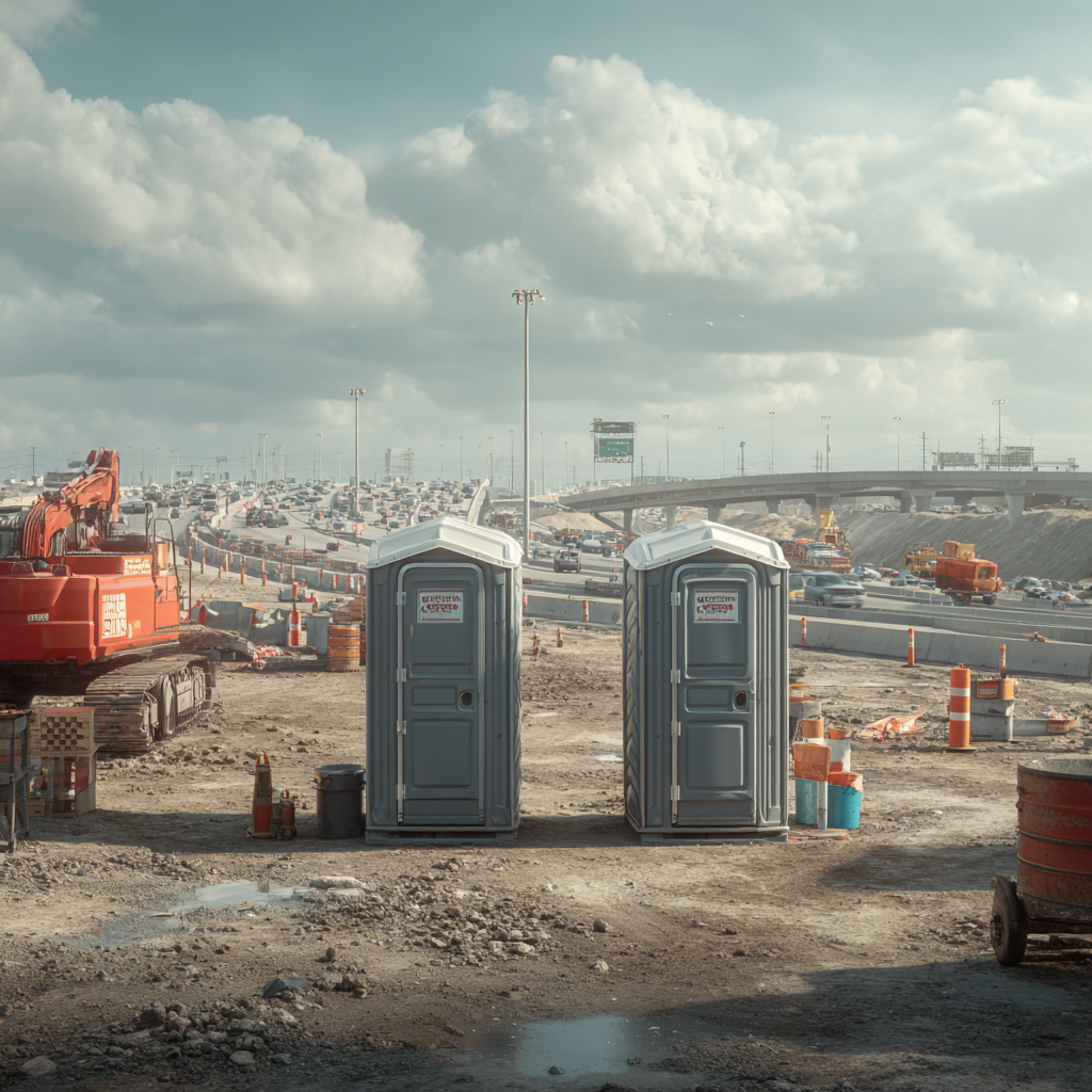 Preparing for porta potty rentals for infrastructure projects in 2026
