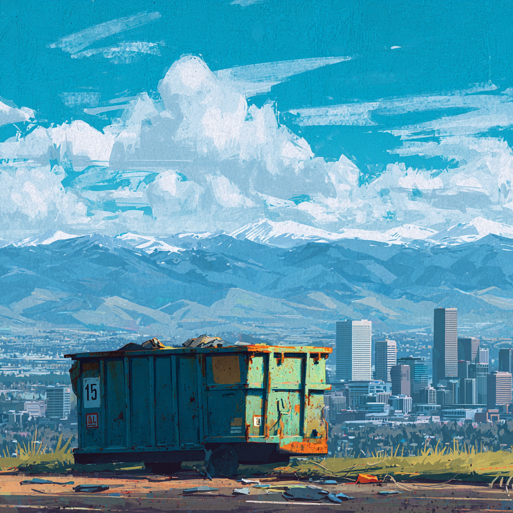 Where can you place a dumpster in Denver?