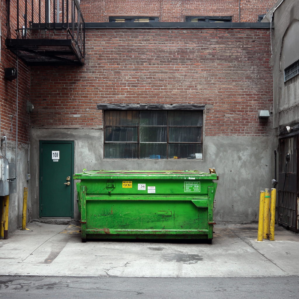 Where to place a rented dumpster in Denver