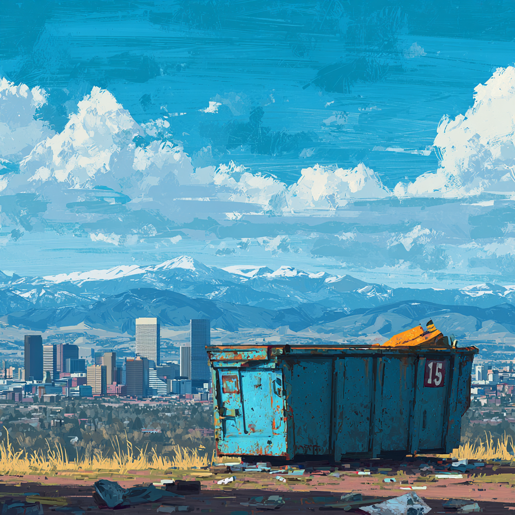Dumpster rental costs in Denver