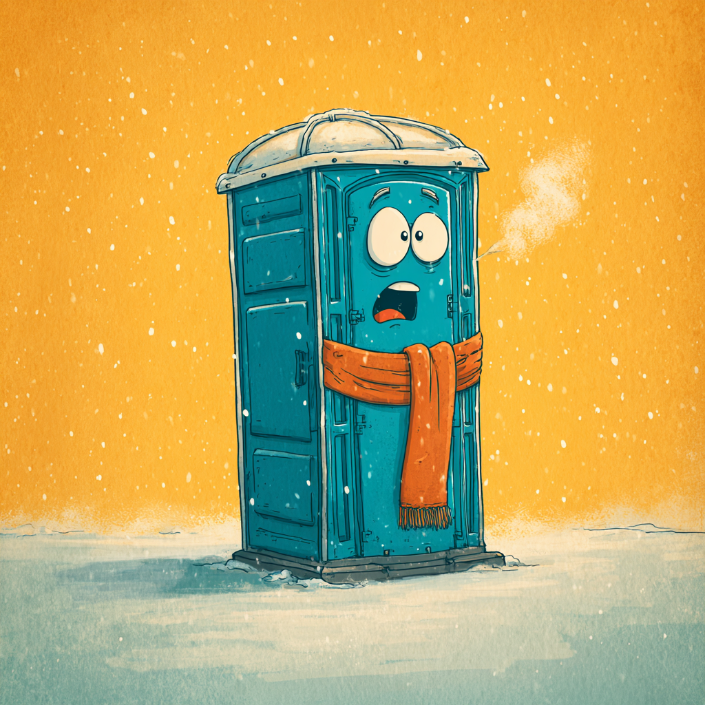 My Rented Porta Potty is Frozen! What Do I Do?