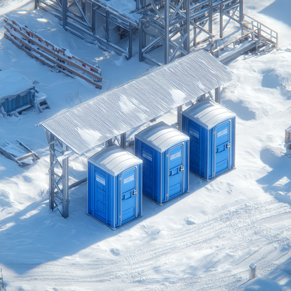 What to do about a rented porta potty