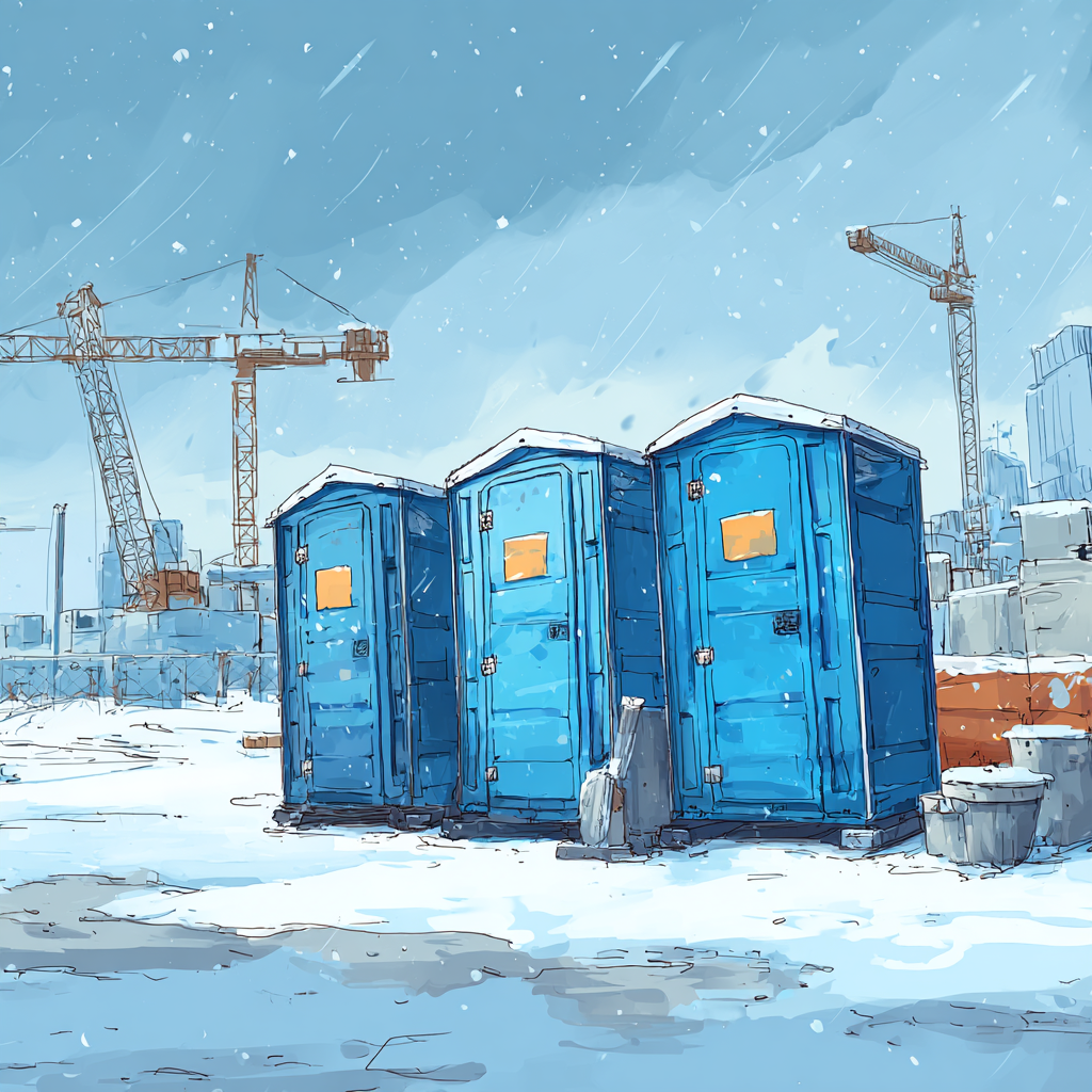 Guide to Winterizing Porta Potties for Events, Jobsites, Arenas & More