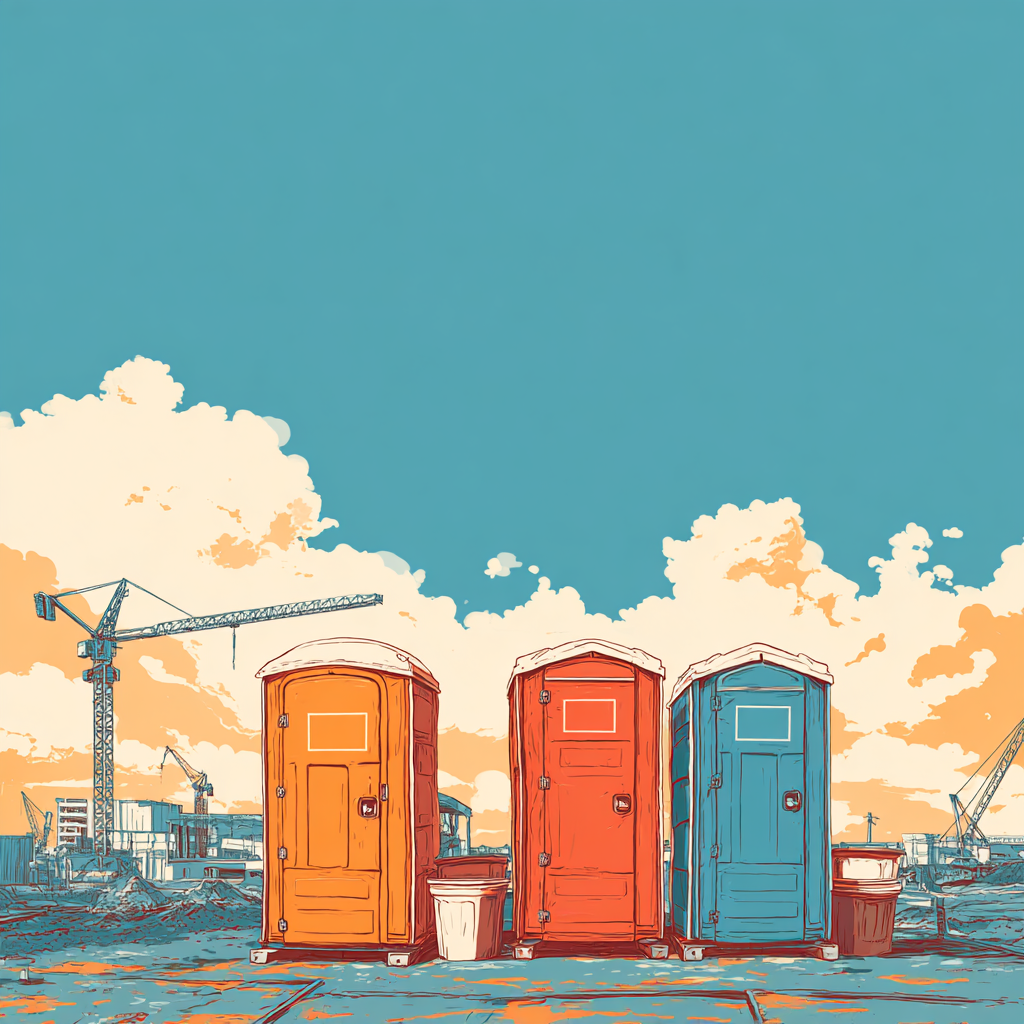 how to save money on renting porta potties for construction sites