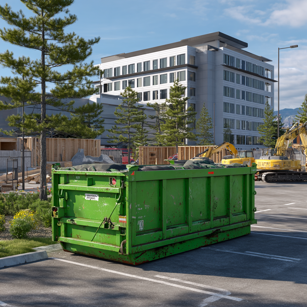 Dumpster permits for Redmond Oregon construction sites and street placement