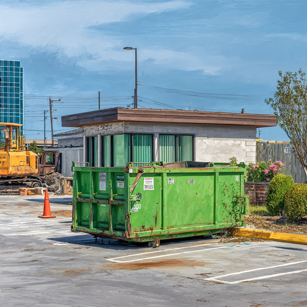 You typically do not need a dumpster permit in Redmond for use on your own private property