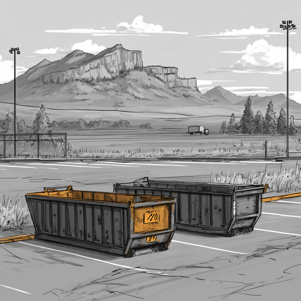 Where to Place a Dumpster in Helena, MT?