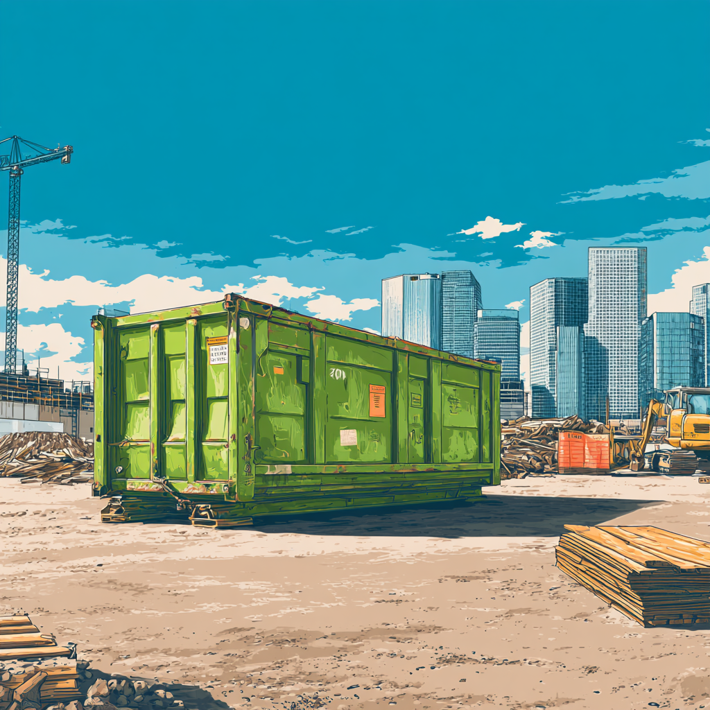 Where can you place a construction dumpster in Houston, Texas?