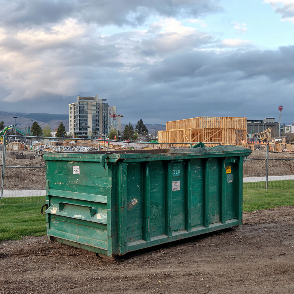 What dumpster size do I need for construction in South Haven, MI