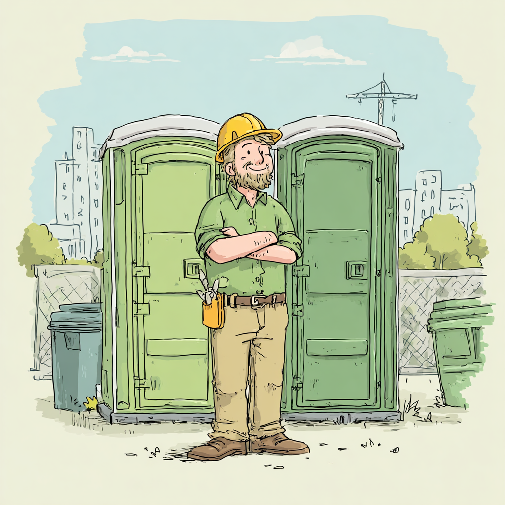 The Prime Dumpster Pro recommends combining porta potty and dumpster rentals!
