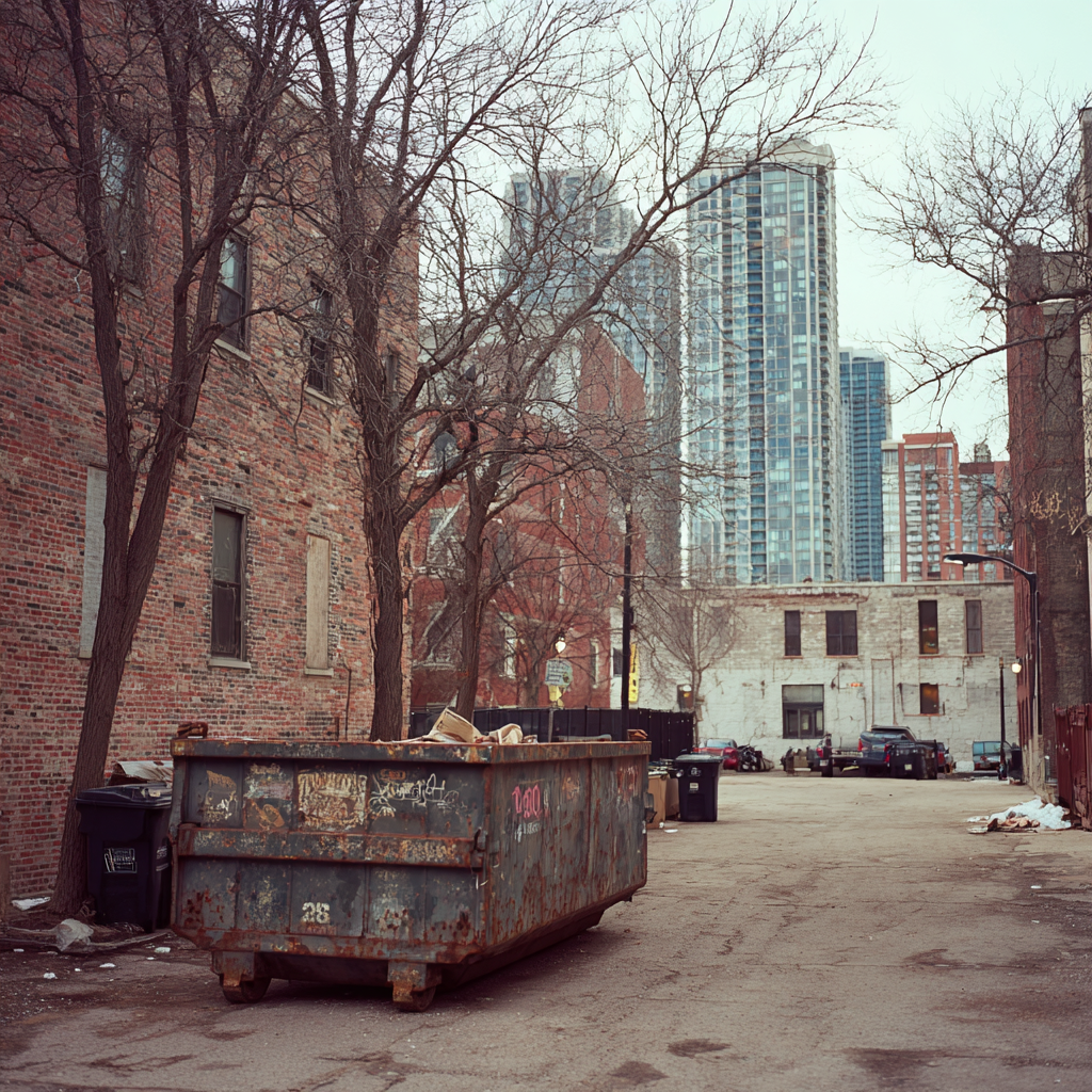Dumpster placement in Chicago for events, construction sites, homes & more