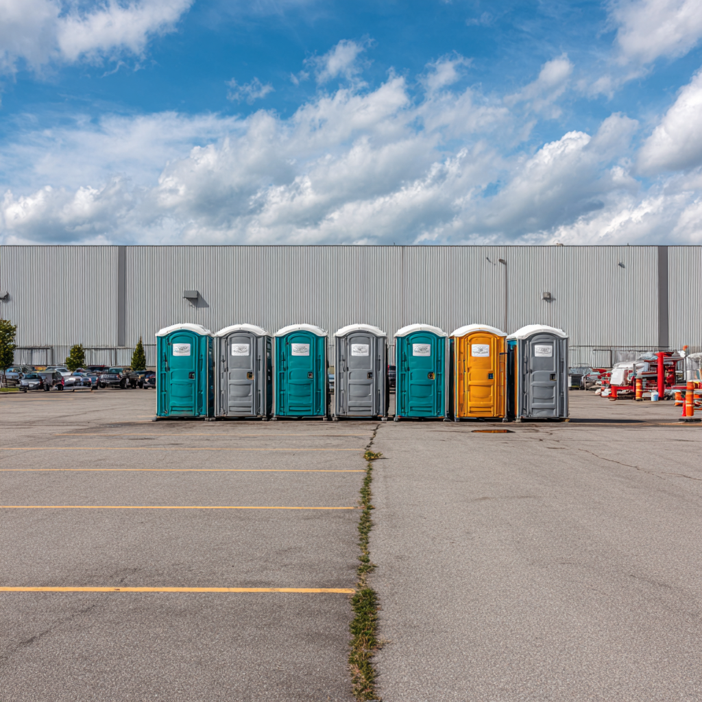 As a general rule, you'll need 4 or 5 porta potties per 200 people for Chicago events