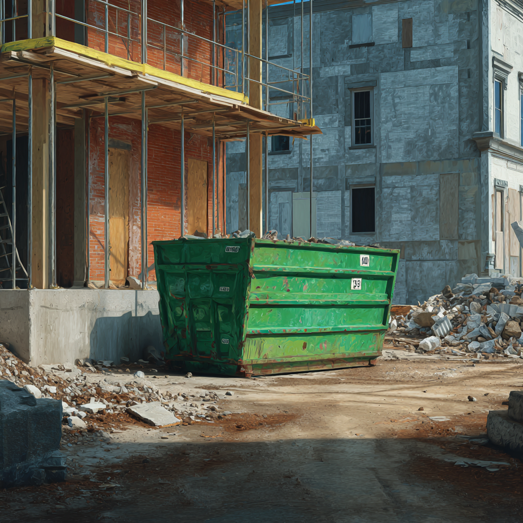 Construction dumpster rental in Kansas City, Missouri