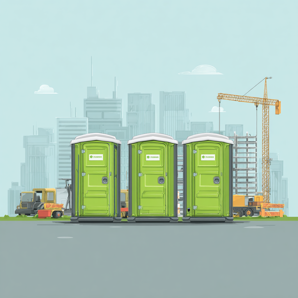 Construction site porta potty requirements in Jackson, MI