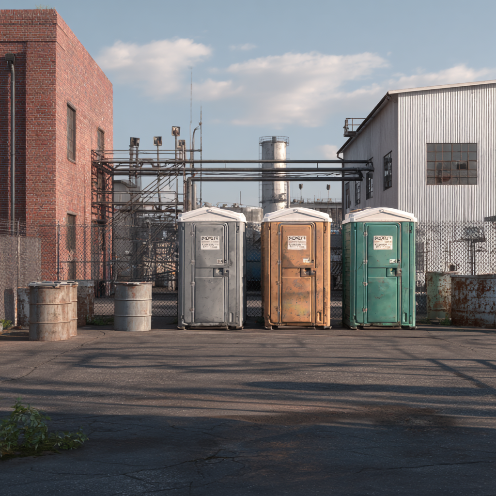 Jackson, Michigan, porta potty rentals sometimes require GSA and USFCR regulatory compliance