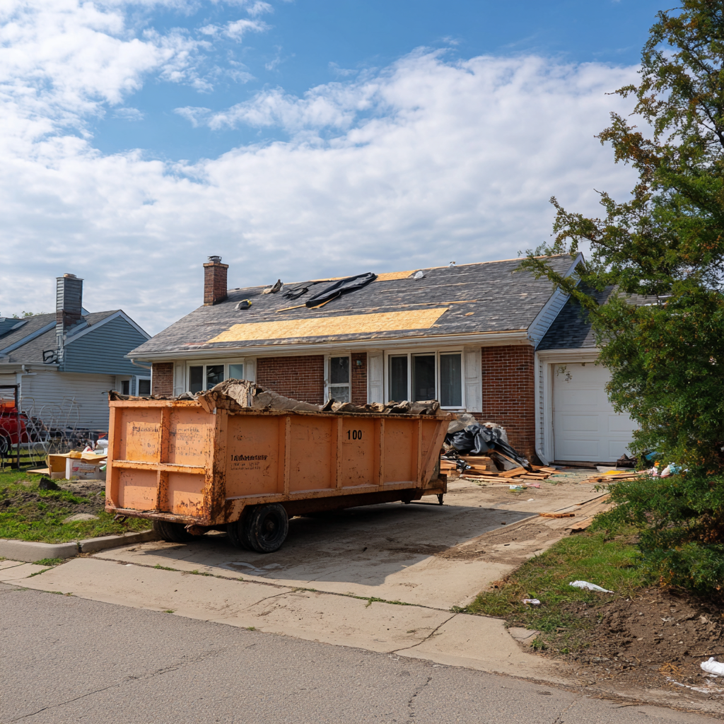 How to save money when renting a dumpster for residential use
