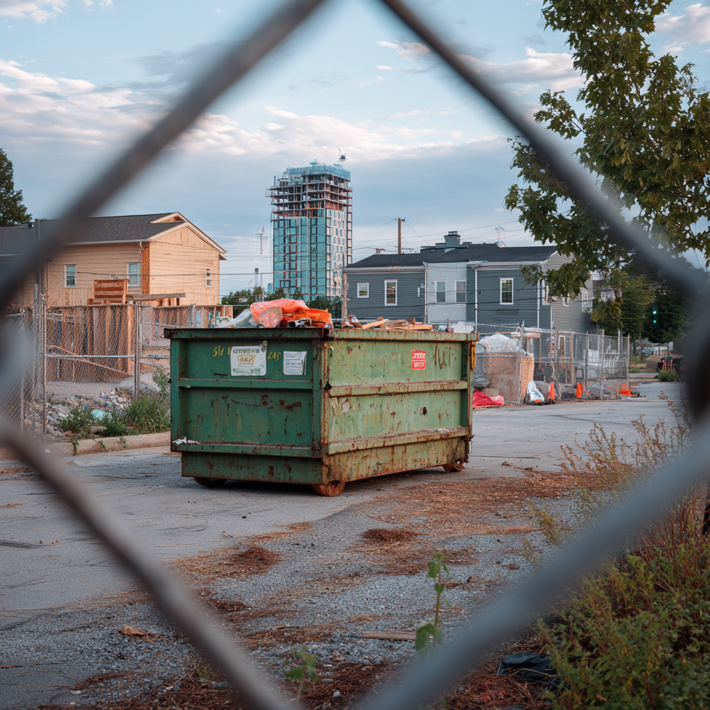 Construction dumpster rental in LaGrange GA