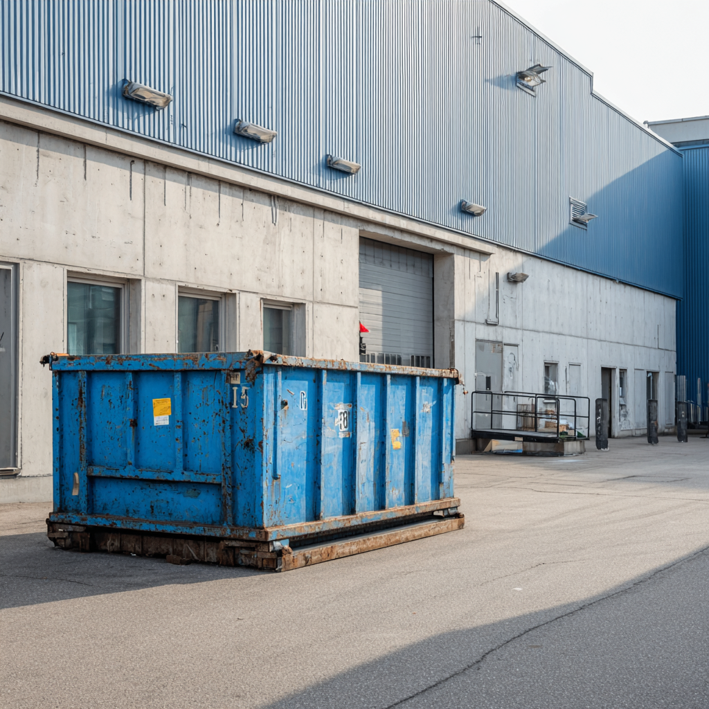 Dumpster rental tips for manufacturing and industrial areas
