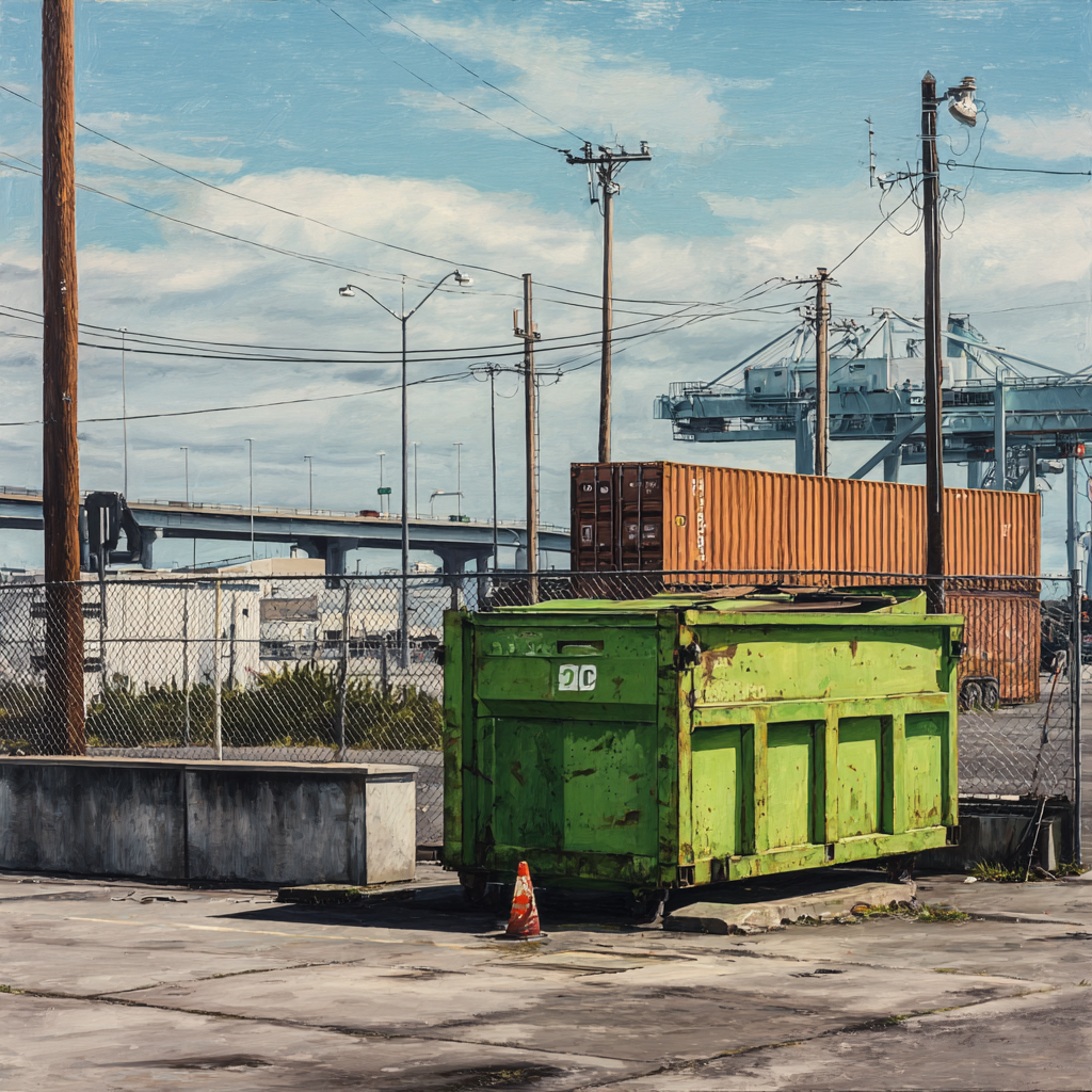Tips for renting a dumpster for the Port of Oakland
