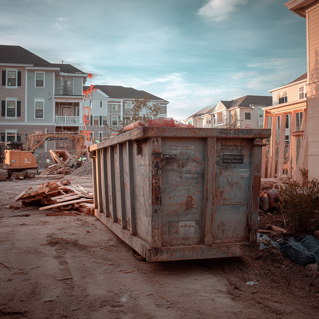 Roll-off dumpster rentals in Jacksonville, NC