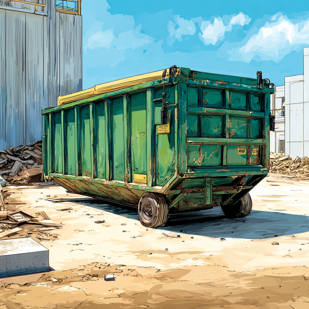 Dumpster rental Dearborn Heights Michigan for residential use