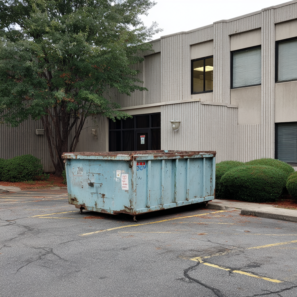How to rent a dumpster for use at a government building