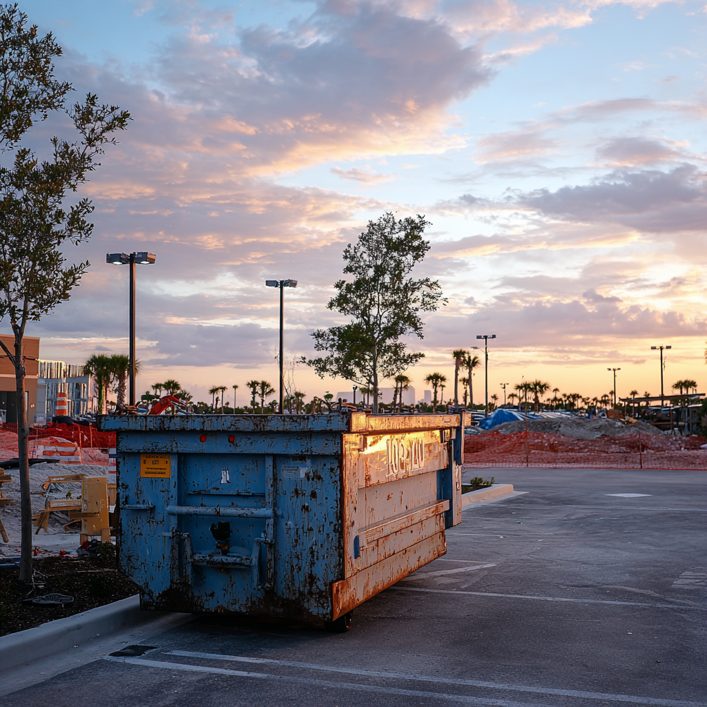 Tips for dumpster use and placement in Hollywood, Florida