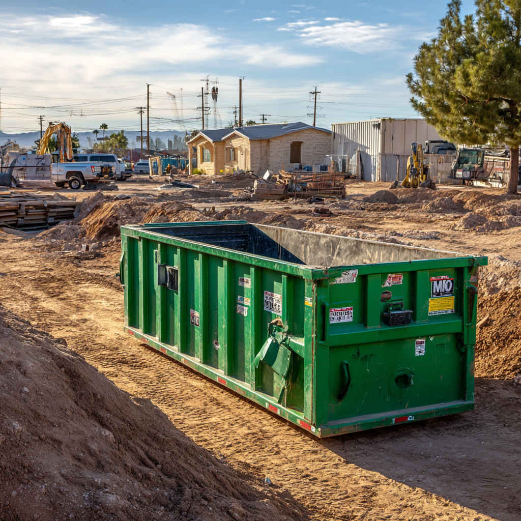 Renting a dumpster for construction jobsites