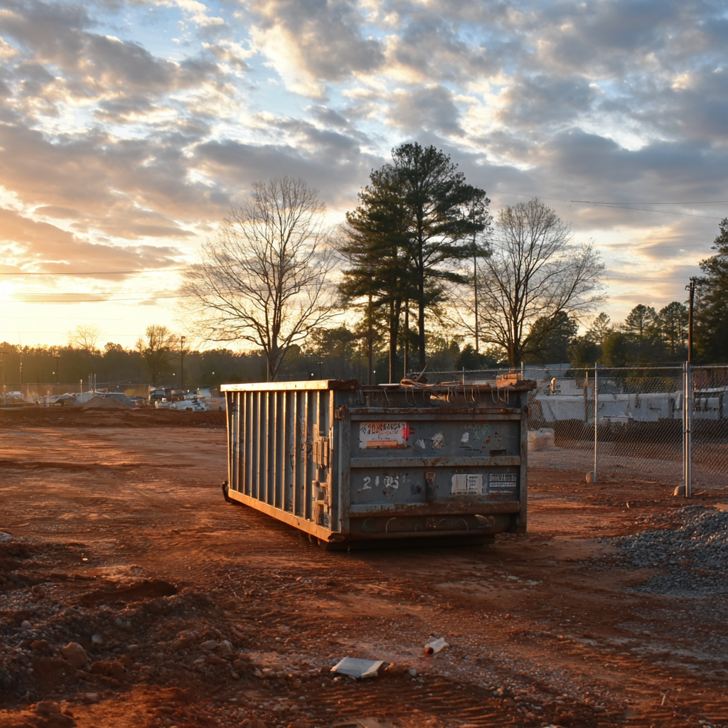 Dumpsters for construction sites