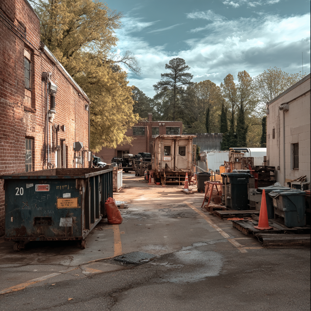 dumpster rentals for film sets