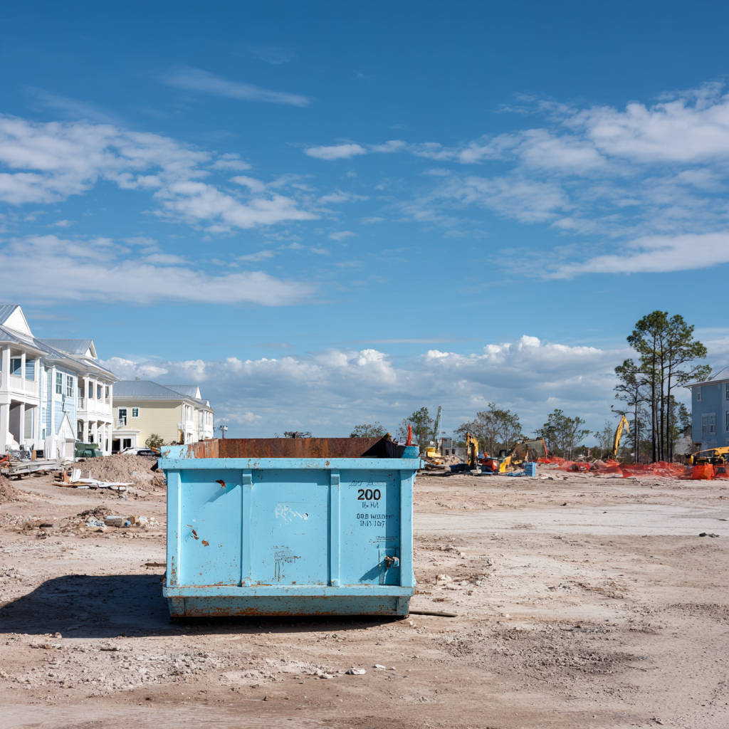 Dumpster rentals for Gulf Shores events and festivals