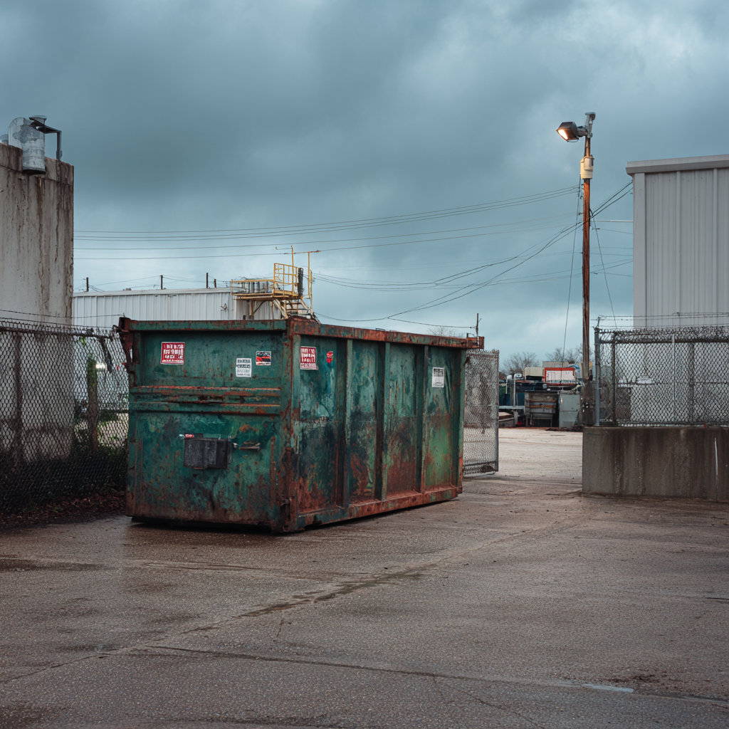 Dumpster rental costs for industrial plants and other locations