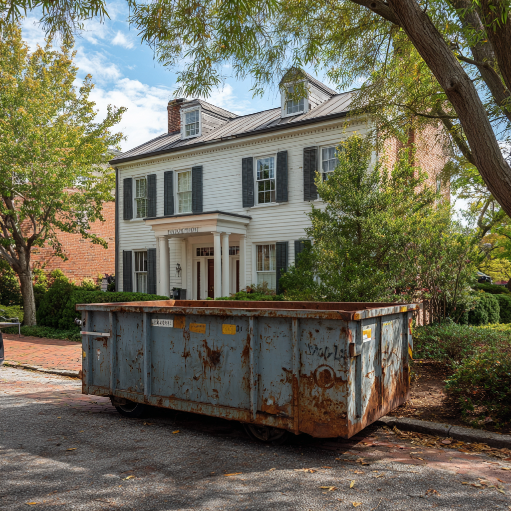 Dumpster rentals for historic locations in Dover