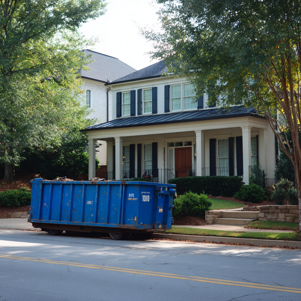 Dumpster permits are usually necessary for street placement in Atlanta
