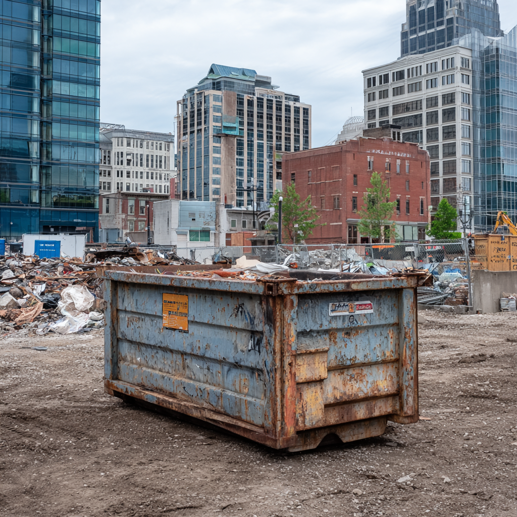 Dumpster rental permits for construction sites