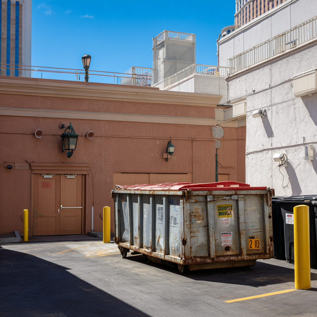 Casino dumpster rental placement strategies