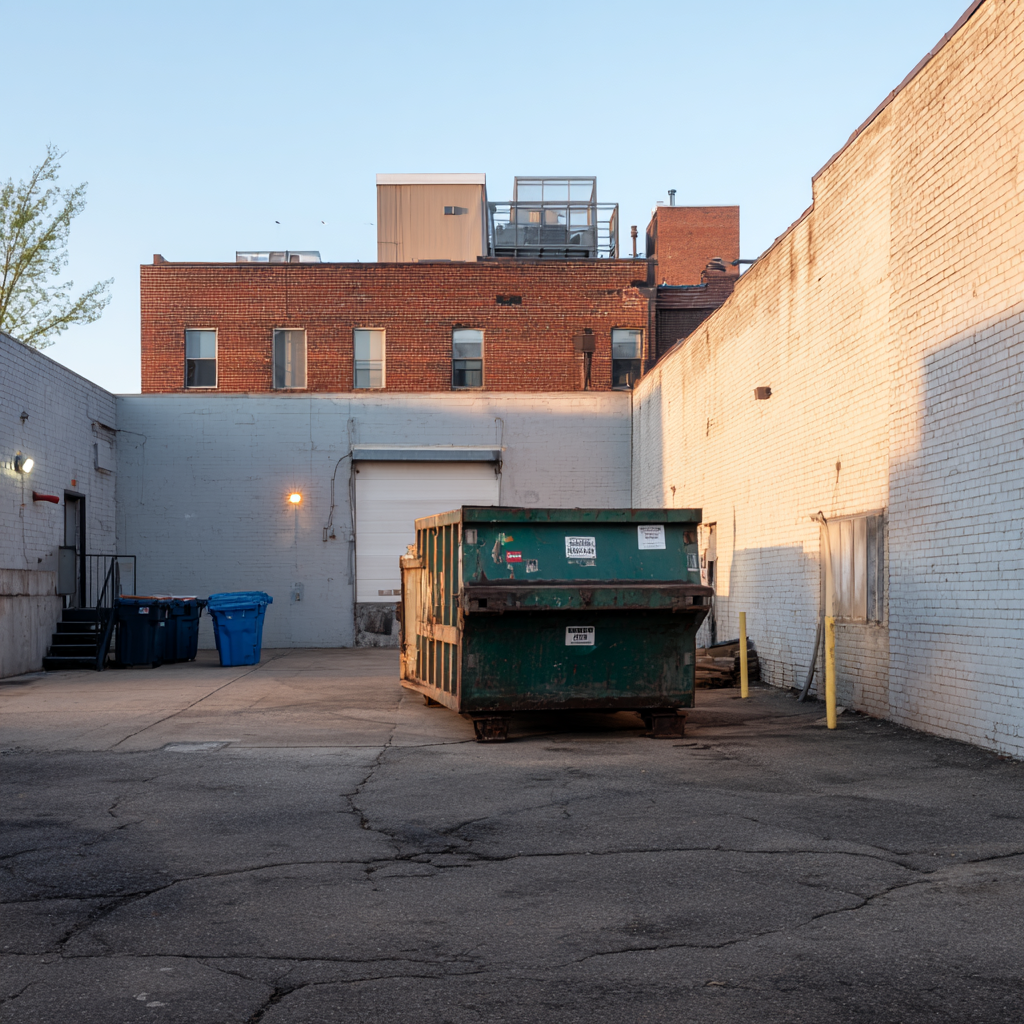 Industrial dumpster rental costs