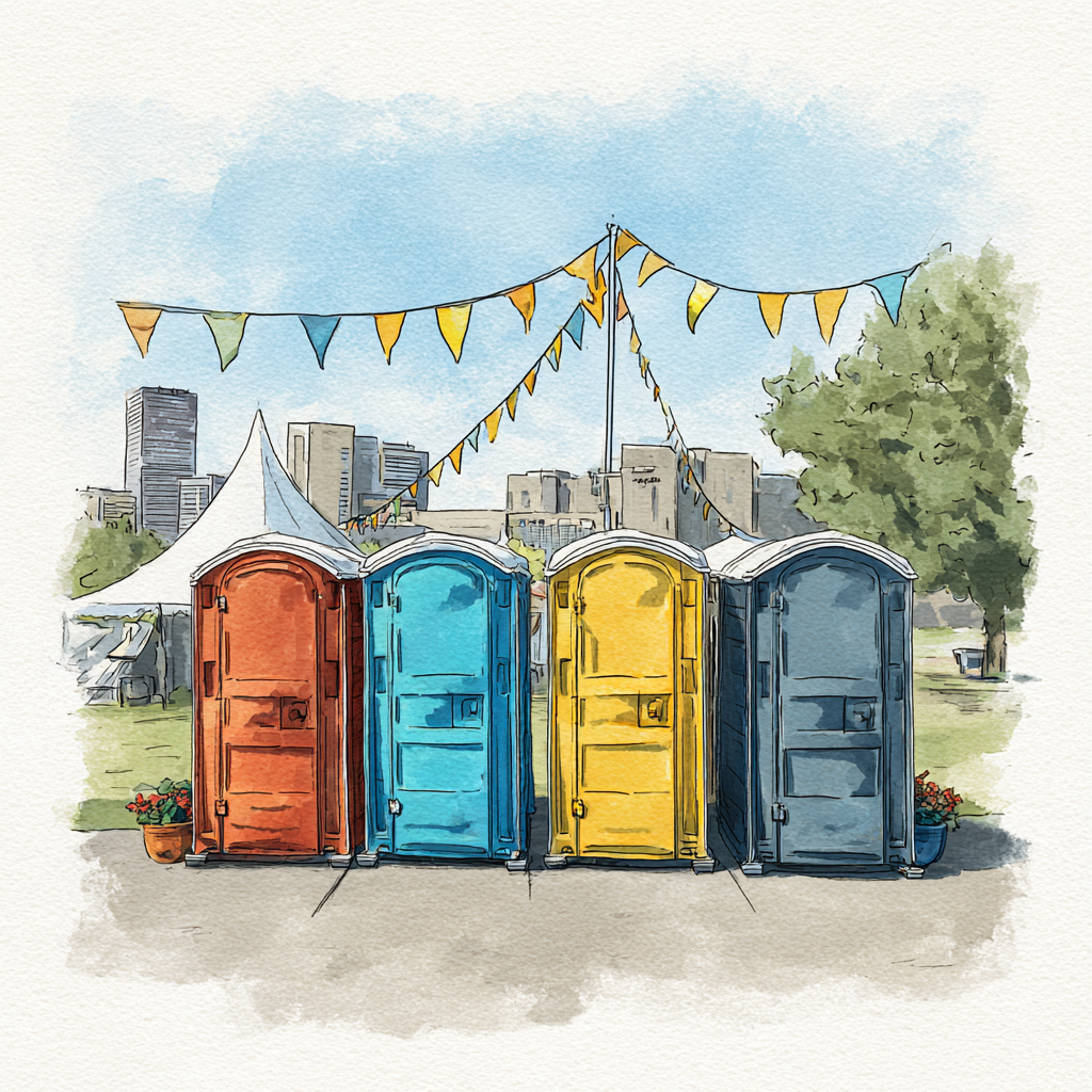 Porta potty rental for Denver events: A Planning Guide
