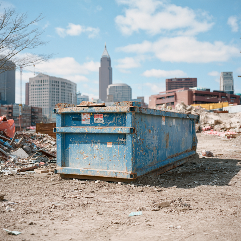 What influences dumpster rental costs for construction?