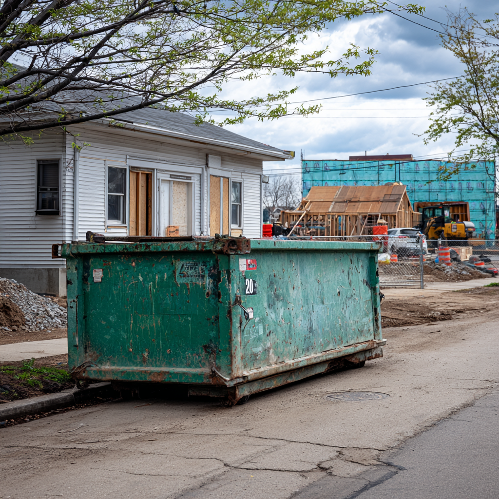 Rochester construction and events require dumpster rentals