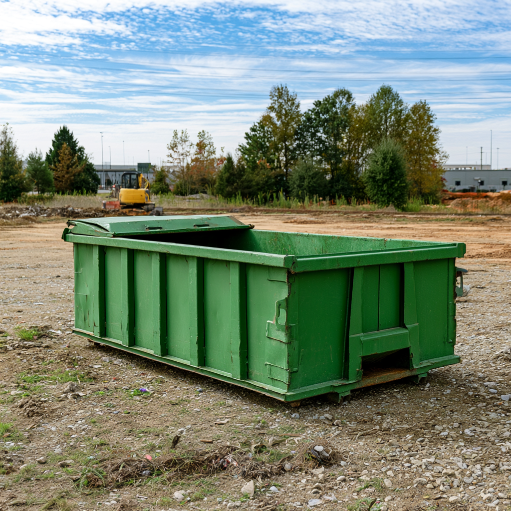 Construction dumpster use in Statesville, North Carolina
