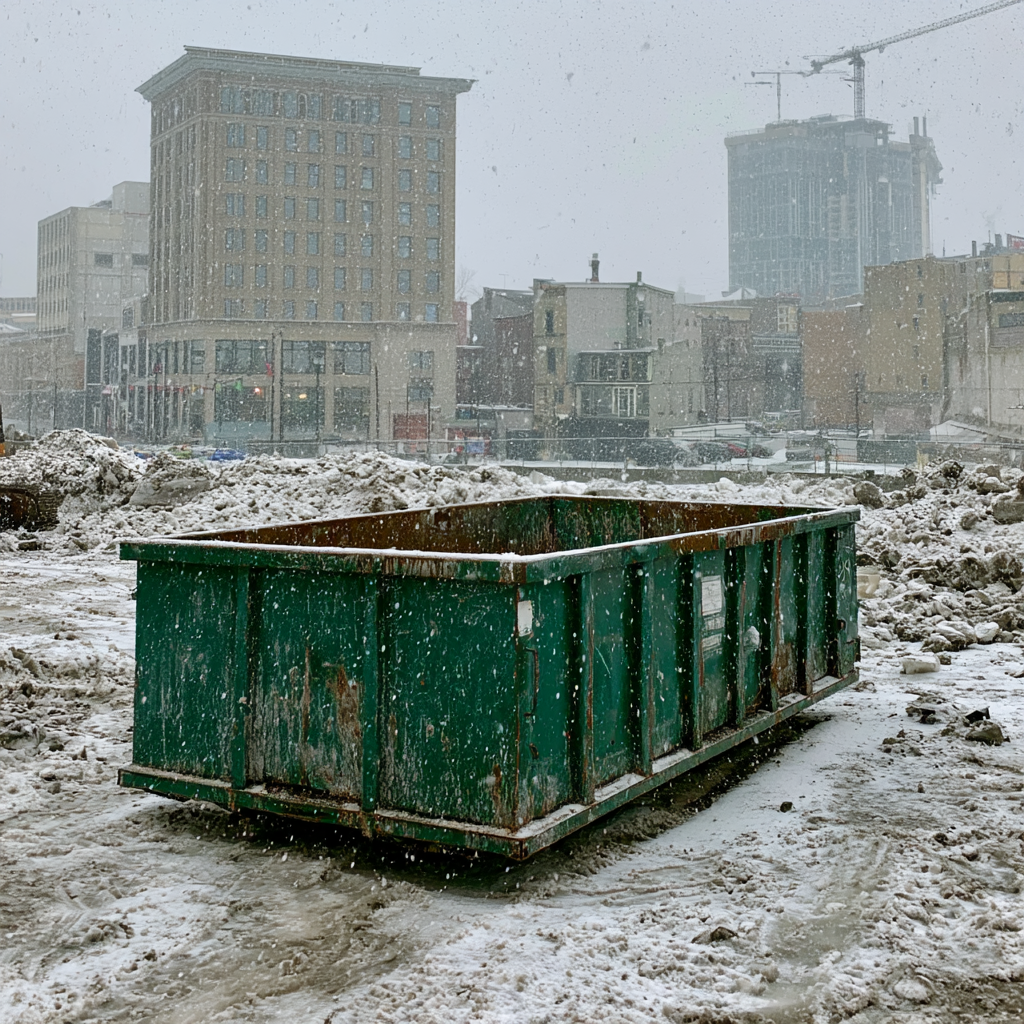 Winter dumpster strategies for Syracuse, New York