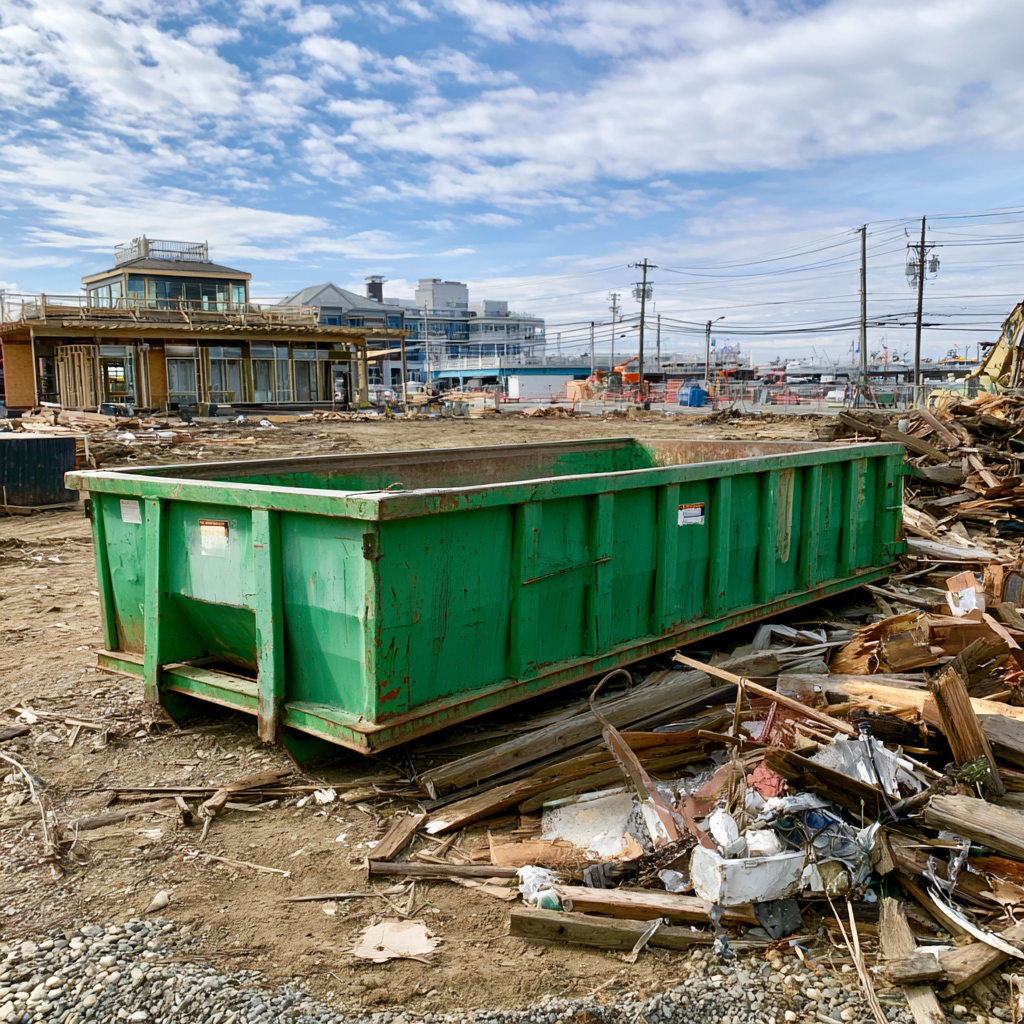 Dumpster rentals for construction sites in Norfolk, VA