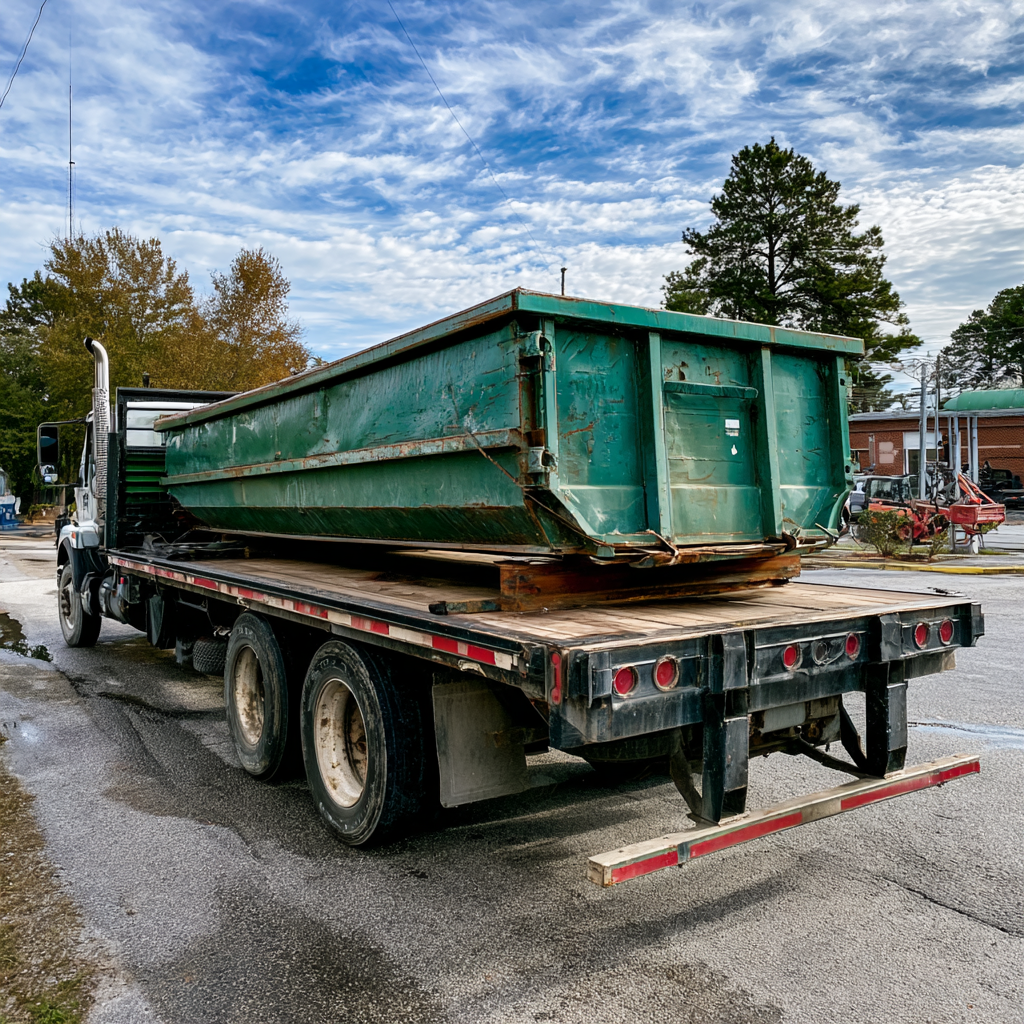 How much does a dumpster delivery cost in Columbia, South Carolina?