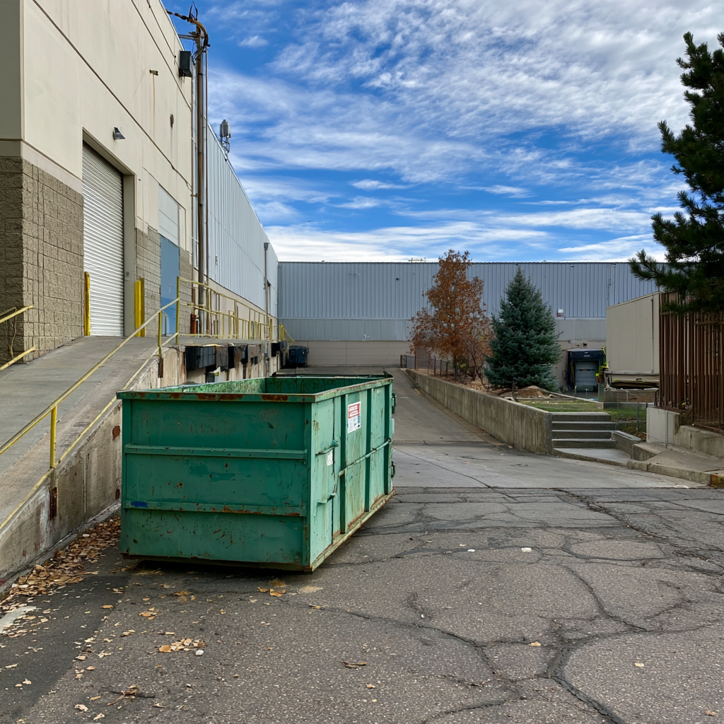 Dumpsters for industrial locations in Aurora, Colorado