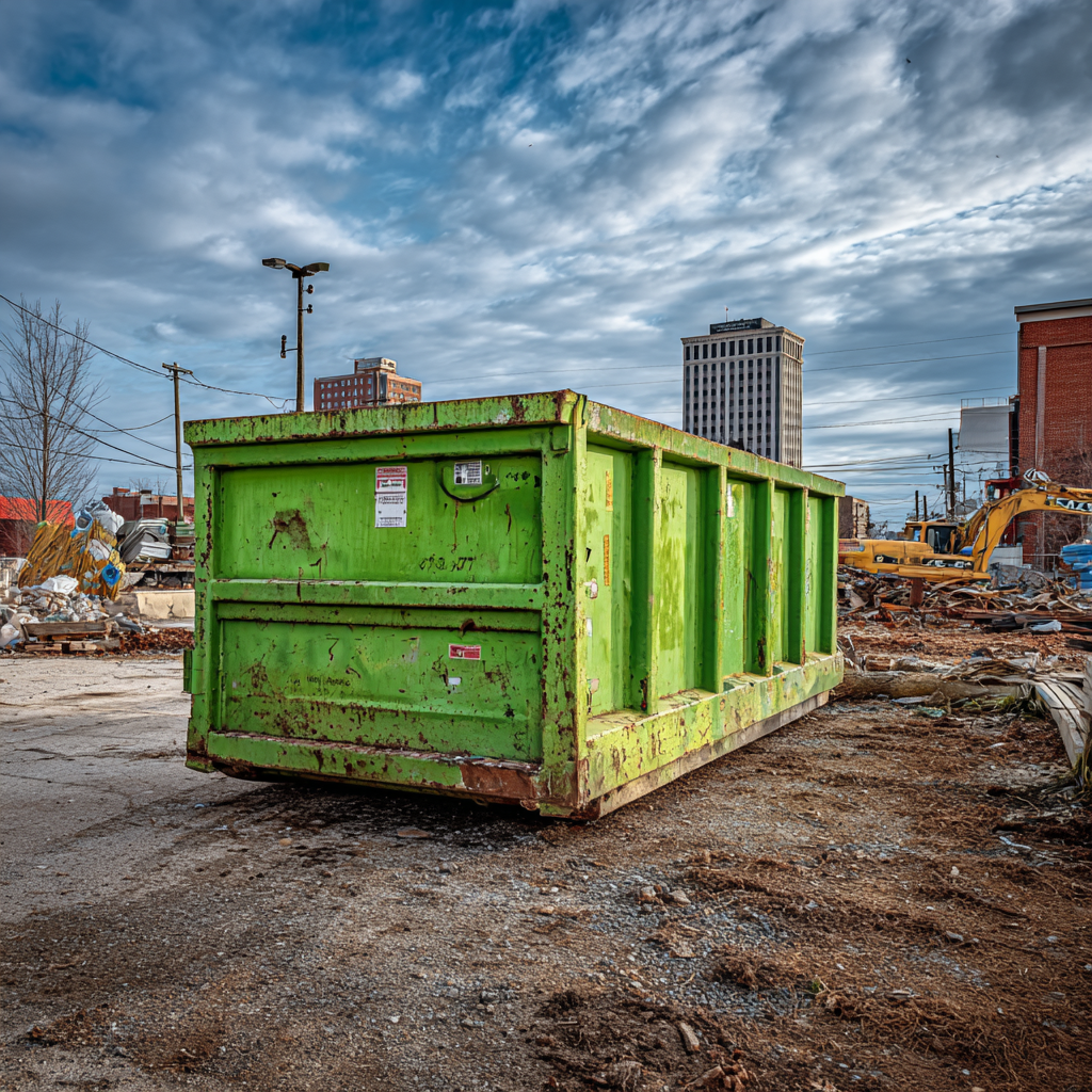 Dumpster rental tips for Memphis construction sites
