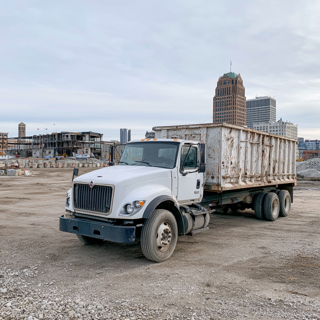 Dumpster Rental for Demolition and Construction Debris Removal in Detroit
