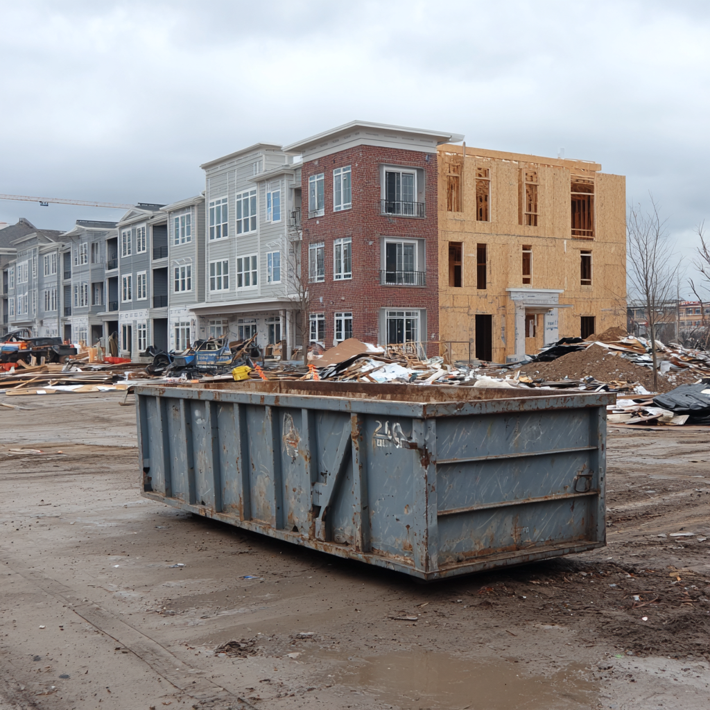 Dumpster rentals for Detroit MI apartment complexes